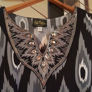 Bob Mackie Wearable Art kaftan
